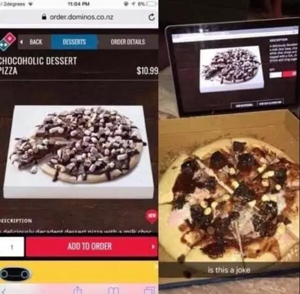 Kocak, Ini 12 Potret Realita Makanan yang Jauh dari Ekspektasi!