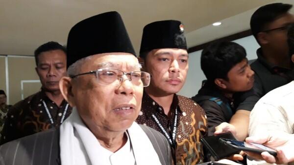 Ma'ruf Amin Optimistis Rebut Suara Warga Jakarta