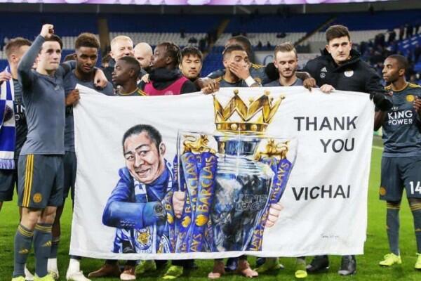 Penghormatan Untuk Vichai, Leicester City Siapkan Upacara Khusus