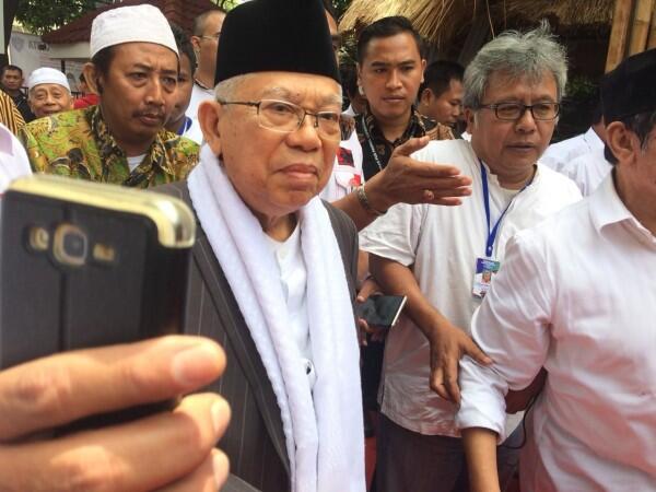 Jokowi Sebut Ada ‘Politik Genderuwo’, Begini Penjelasan Ma’ruf Amin