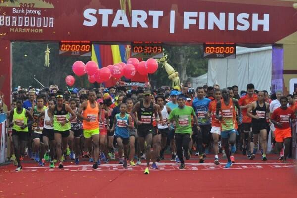 Event Marathon Internasional Bakal Tersaji di Borobudur