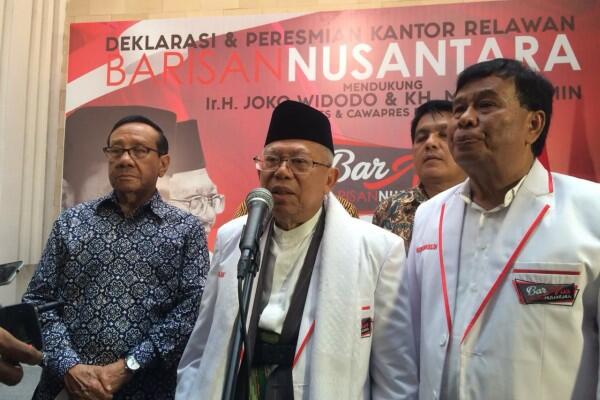 Rizieq Shihab Anggap Jokowi Pencitraan, Ini Jawaban Ma'ruf Amin
