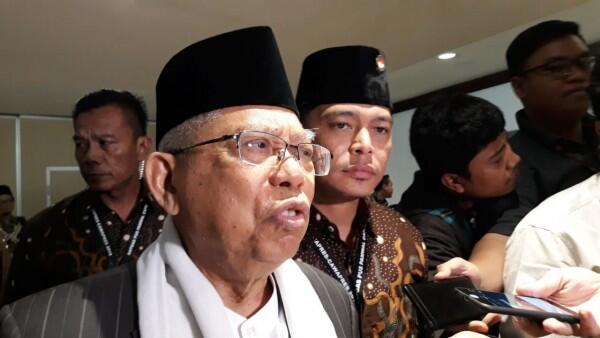 Rizieq Shihab Anggap Jokowi Pencitraan, Ini Jawaban Ma'ruf Amin