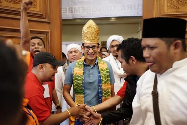 Sandiaga Klaim Elektabilitasnya Semakin Membaik