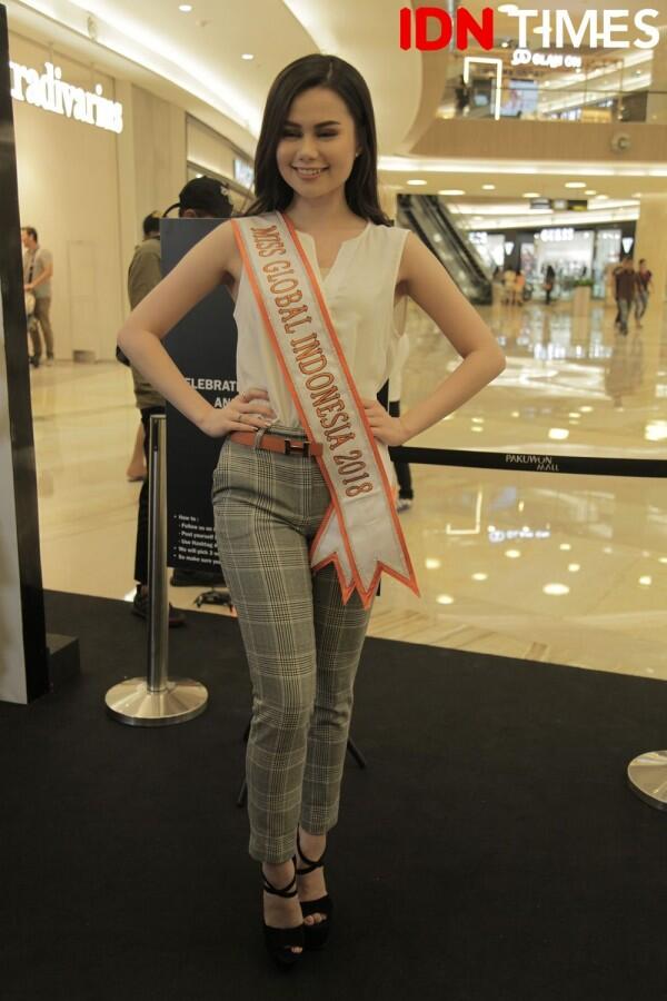 Gaya Fabiënne Nicole G, Miss Global Indonesia 2018 yang Memesona