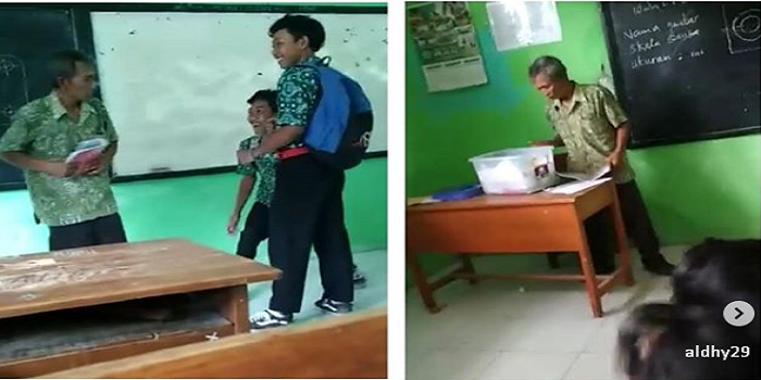 HEBOH !! SISWA MENGAJAK DUEL GURUNYA SENDIRI