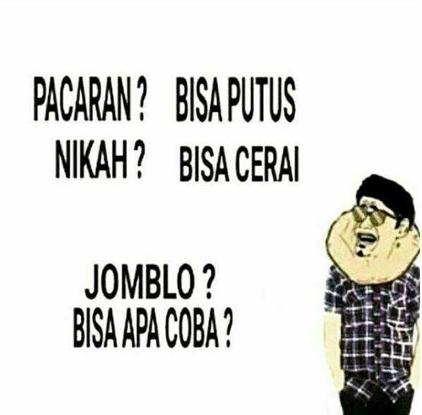 Simak Gan, Untung Rugi Seorang Jomblo!