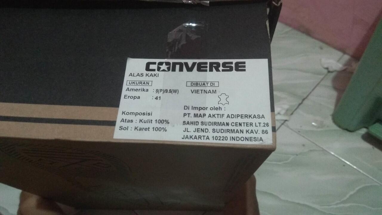 Kode pabrik deals converse 6c