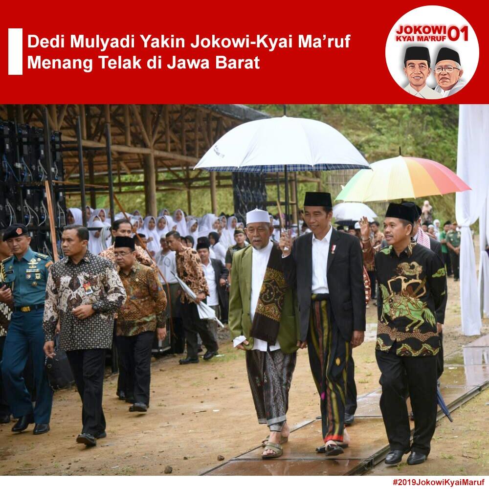 3 Wilayah Jawa yang Potensial Dikuasai Jokowi pada Pilpres 2019