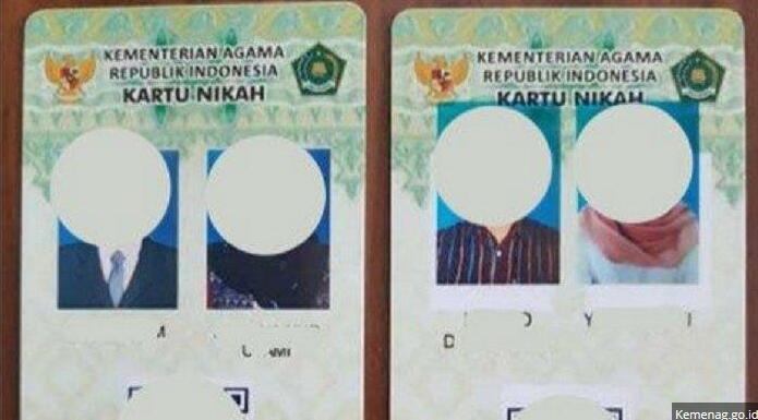 Kemenag Luncurkan Kartu Nikah mirip KTP, Inilah Penampakannya 