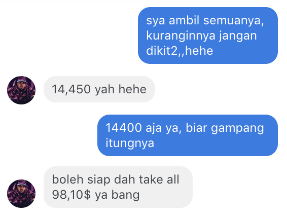 Penipuan Jual Paypal di Fb