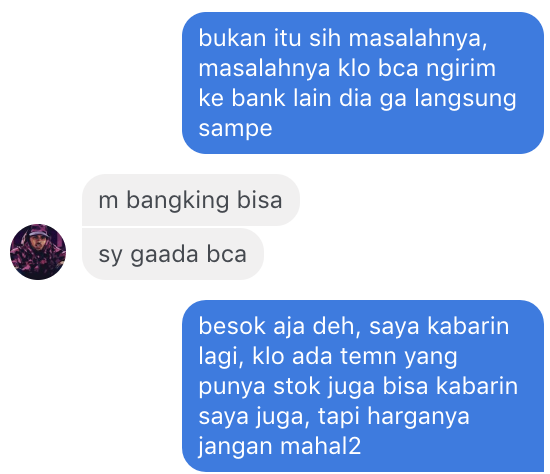 Penipuan Jual Paypal di Fb