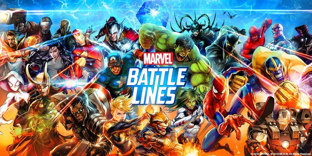 &#91;Android/iOS&#93; Marvel Battle Lines