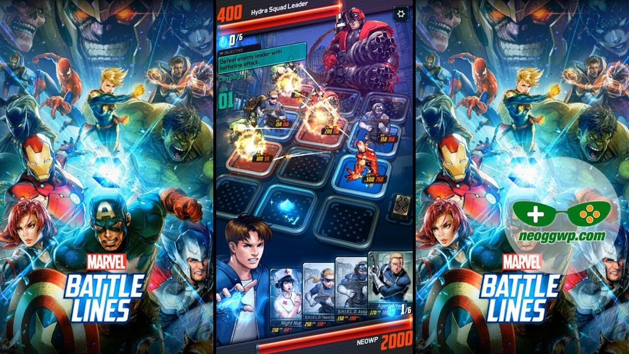 &#91;Android/iOS&#93; Marvel Battle Lines