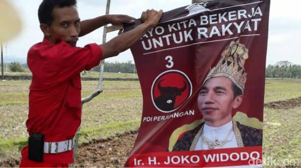 PDIP Jateng Copoti Ribuan Poster Bergambar Jokowi, Ada Apa?