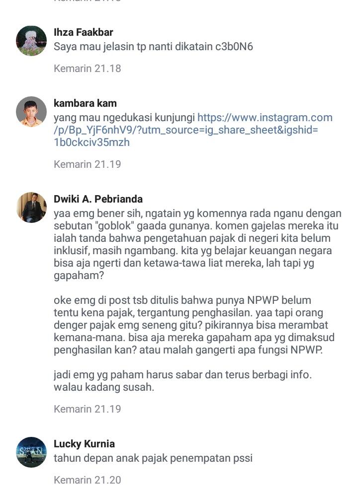 MAHASISWA AKAN DIBERI NPWP, GIMANA RESPONNYA? 