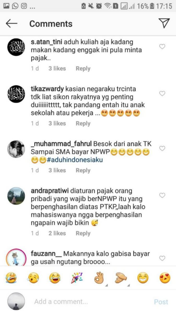 MAHASISWA AKAN DIBERI NPWP, GIMANA RESPONNYA? 