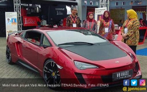 Sport Car Listrik Karya Adik Vidi Aldiano dan ITENAS Bandung