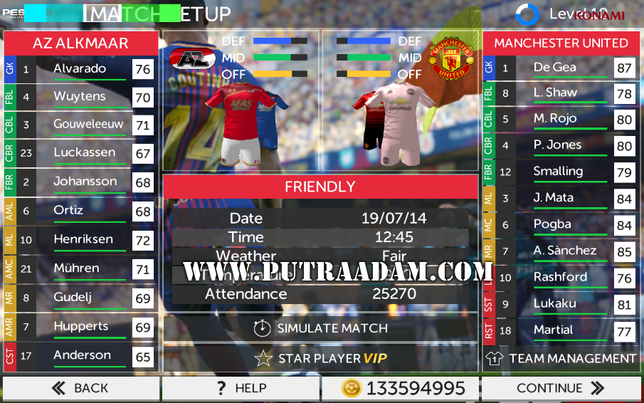 Cara Instal FTS Mod PES 2019 di Android ( Apk + Data+OBB)