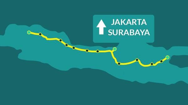 Dari Jakarta ke Surabaya Pakai Tol, Butuh Duit Berapa?