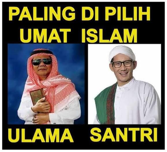 Sodik: Sandiaga Lebih Cocok Disebut Santri Ketimbang Jokowi