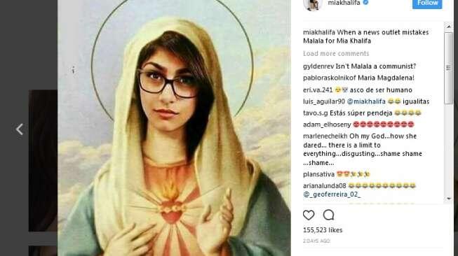 Heboh Bintang Porno Asal Lebanon Rame-rame Di Kecam Karena Menjelma Menjadi Ibu Yesus