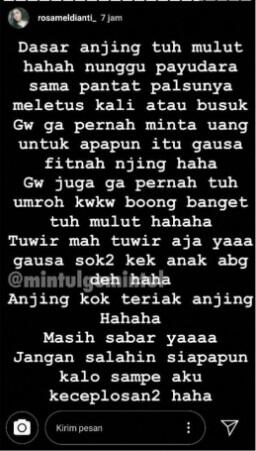Muncul Petisi Tolak Ponakan Depe, Rosa Meldianti Jadi Artis! Agan dan Sista Setuju?