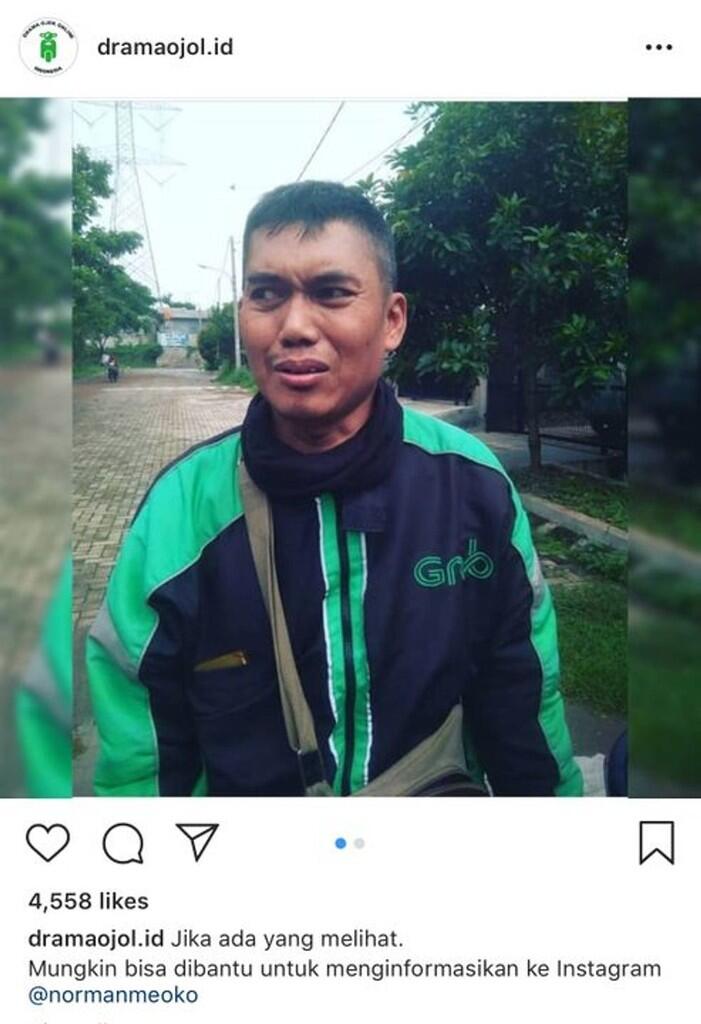 Yuk gan kita semua bantu Pak Maulana supaya bisa narik ojek lagi!