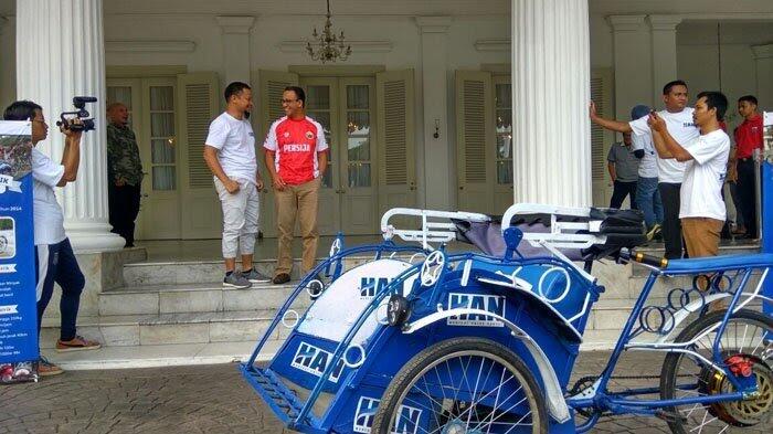 Beol Cepirit, Becak Masa Kini Buat Warga Jakarta