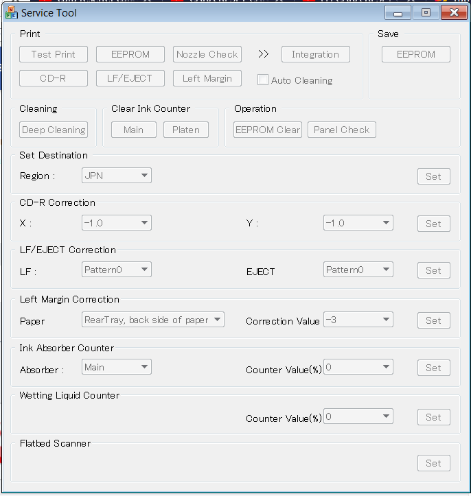 Aplikasi Resetter Canon MX366
