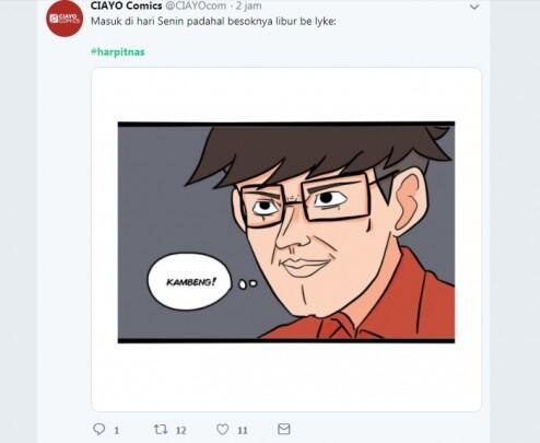 Harpitnas Trending di Twitter, Kiriman Netizen Asli Kocak-kocak