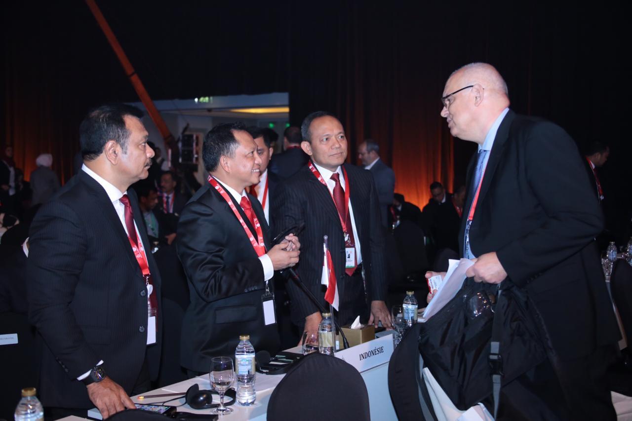 Kapolri Ajak Interpol Hadang Pendanaan Teroris Lintas Negara