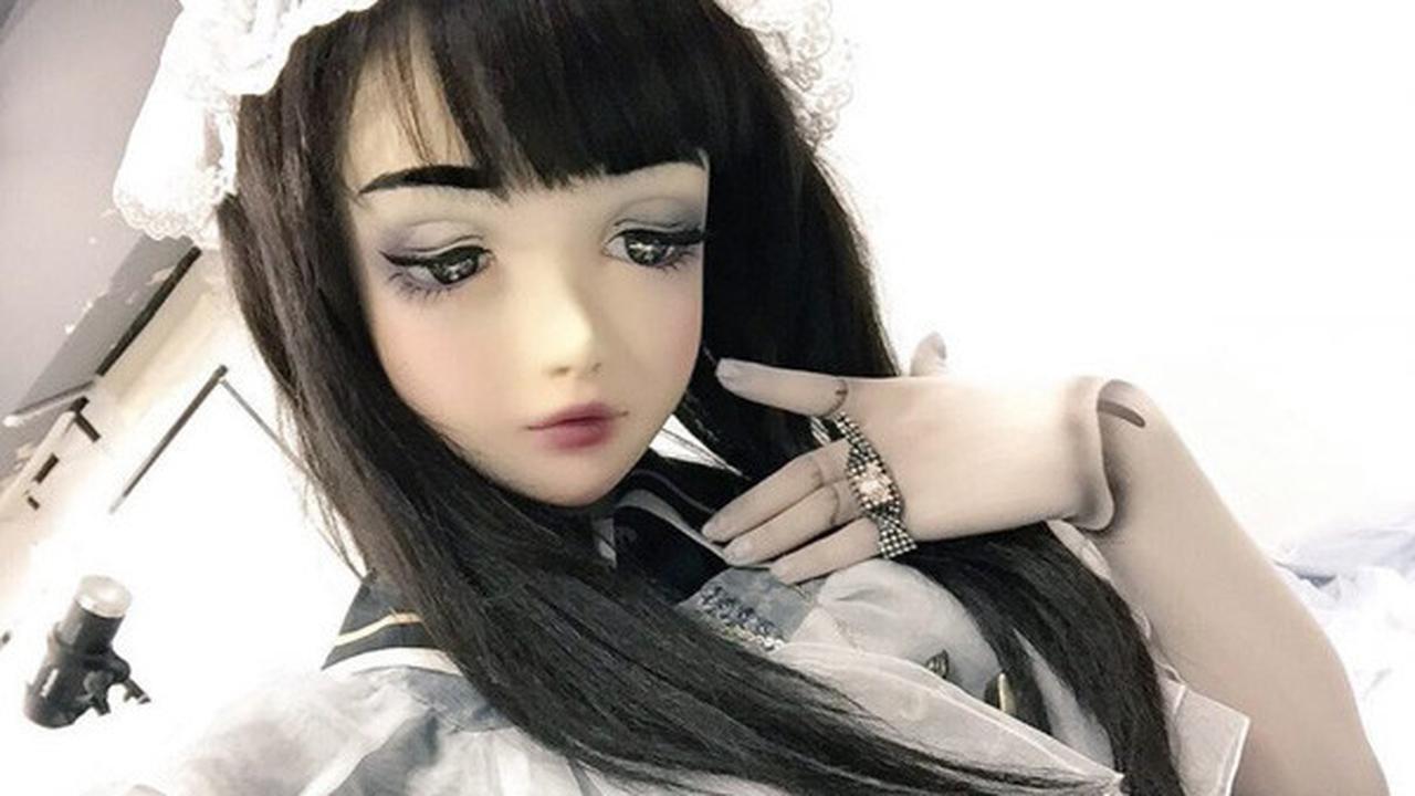 Лулу Хашимото. Живые куклы. Живые куклы в Японии. Живые куклы кореянки.