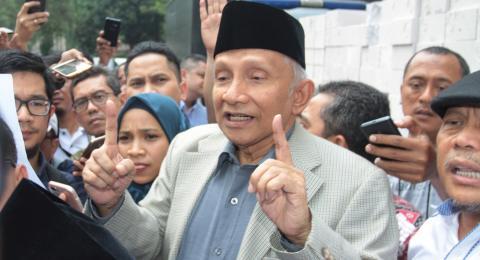 Pesan Amien Rais Ke Muhammadiyah, Pilih Capres Patuh Pada Ulama