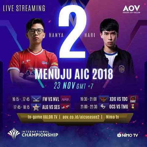 For Glory or Misery? Debut Pertama Tim SES Asli Enaaak Vs Allegiance di AIC 2018!