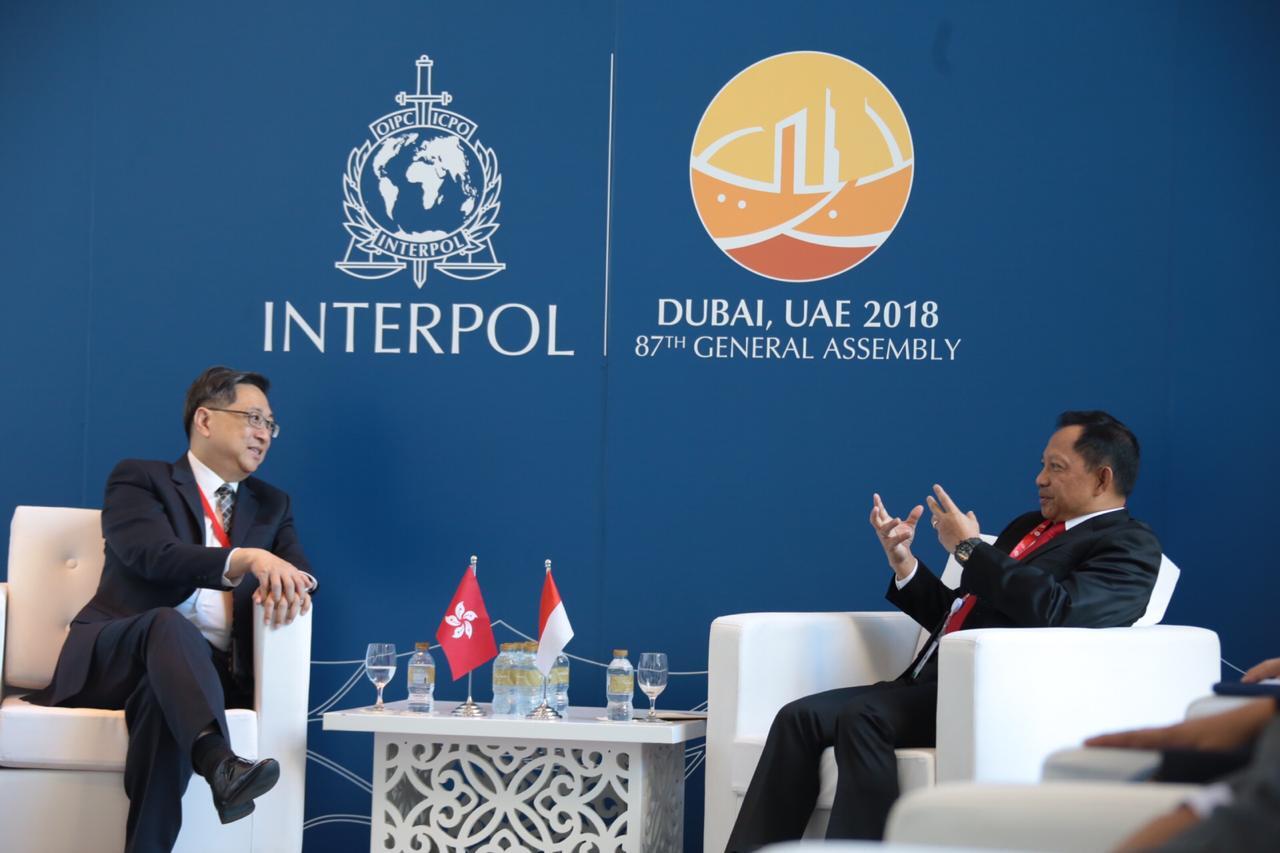 Pesona Kapolri di Sidang Interpol