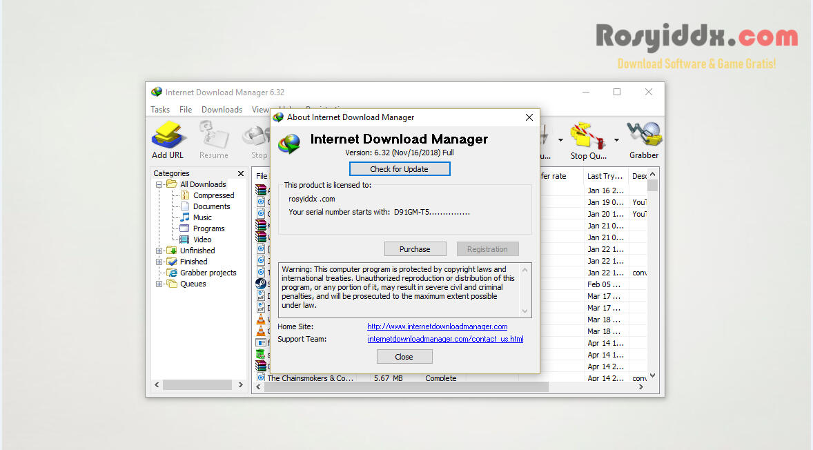 Download IDM Terbaru 6.32 Build 1 Final Full Version + Patch Terbaru