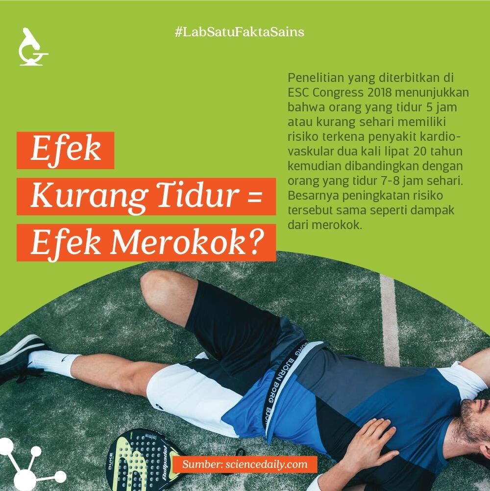 Yang Kurang Tidur dan Suka Merokok, Auto Rugi nih Gan