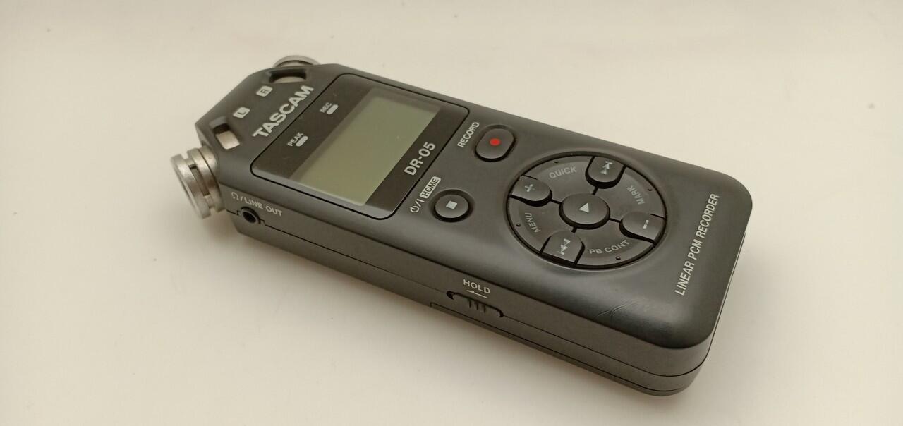 Tascam dr 05. Прошивка Tascam Dr 05.