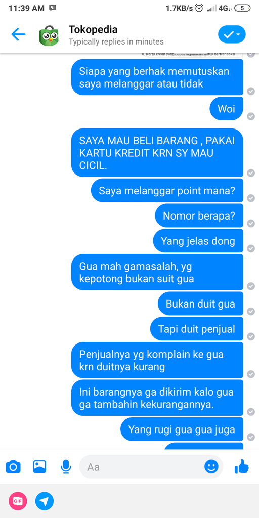 TOKOPEDIA MENGECEWAKAN PENJUAL & PEMBELI