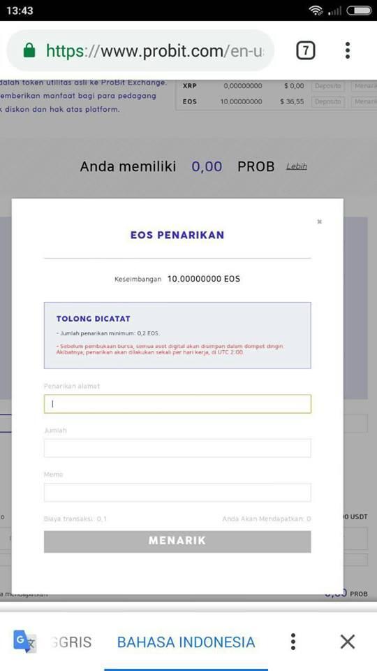 Gratis koin EOS(Top 10 CMC) hanya cuma Verifikasi email aja!Cek Dimari!