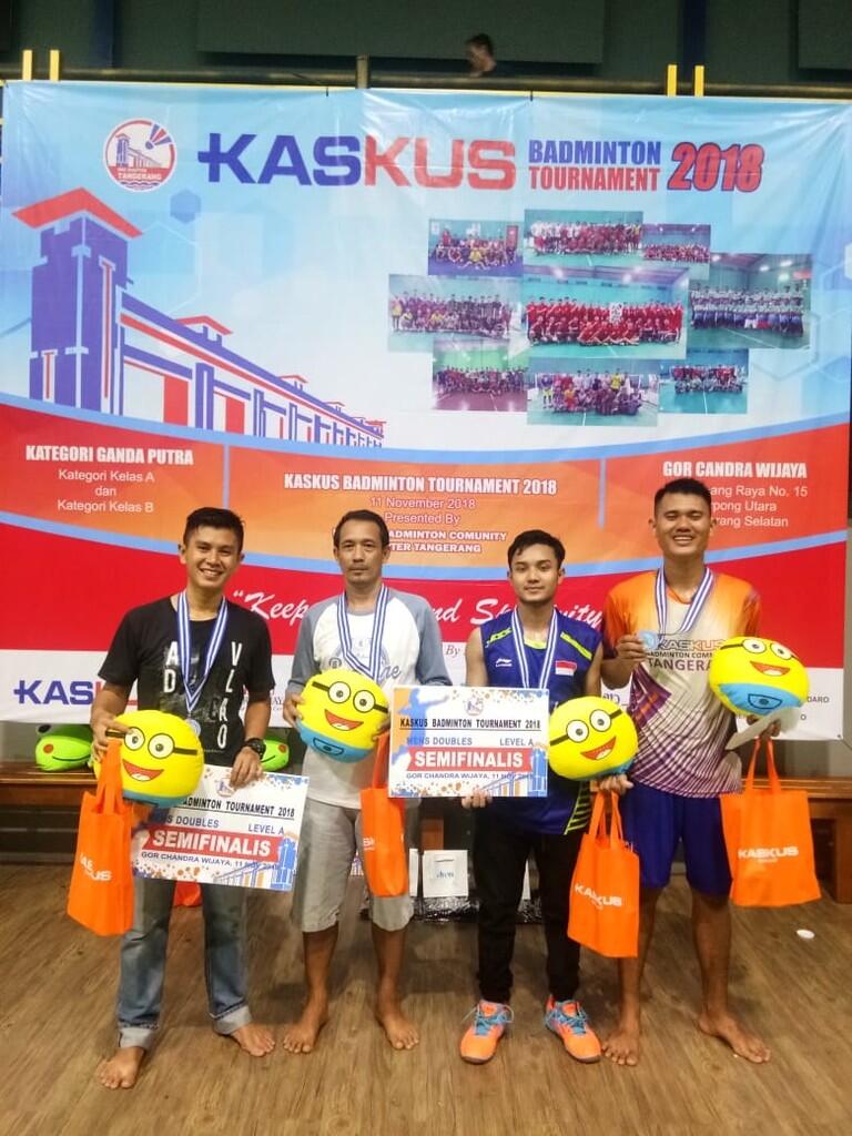 (FR) Field Report Kaskus Badminton Community TURNAMENT 2018 (Present KBC Tangerang)