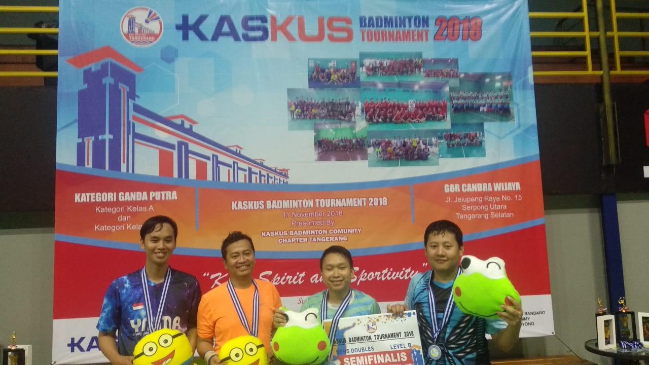 (FR) Field Report Kaskus Badminton Community TURNAMENT 2018 (Present KBC Tangerang)