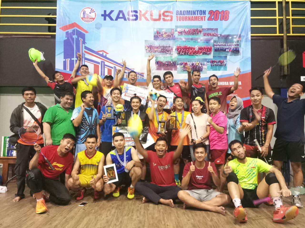 (FR) Field Report Kaskus Badminton Community TURNAMENT 2018 (Present KBC Tangerang)