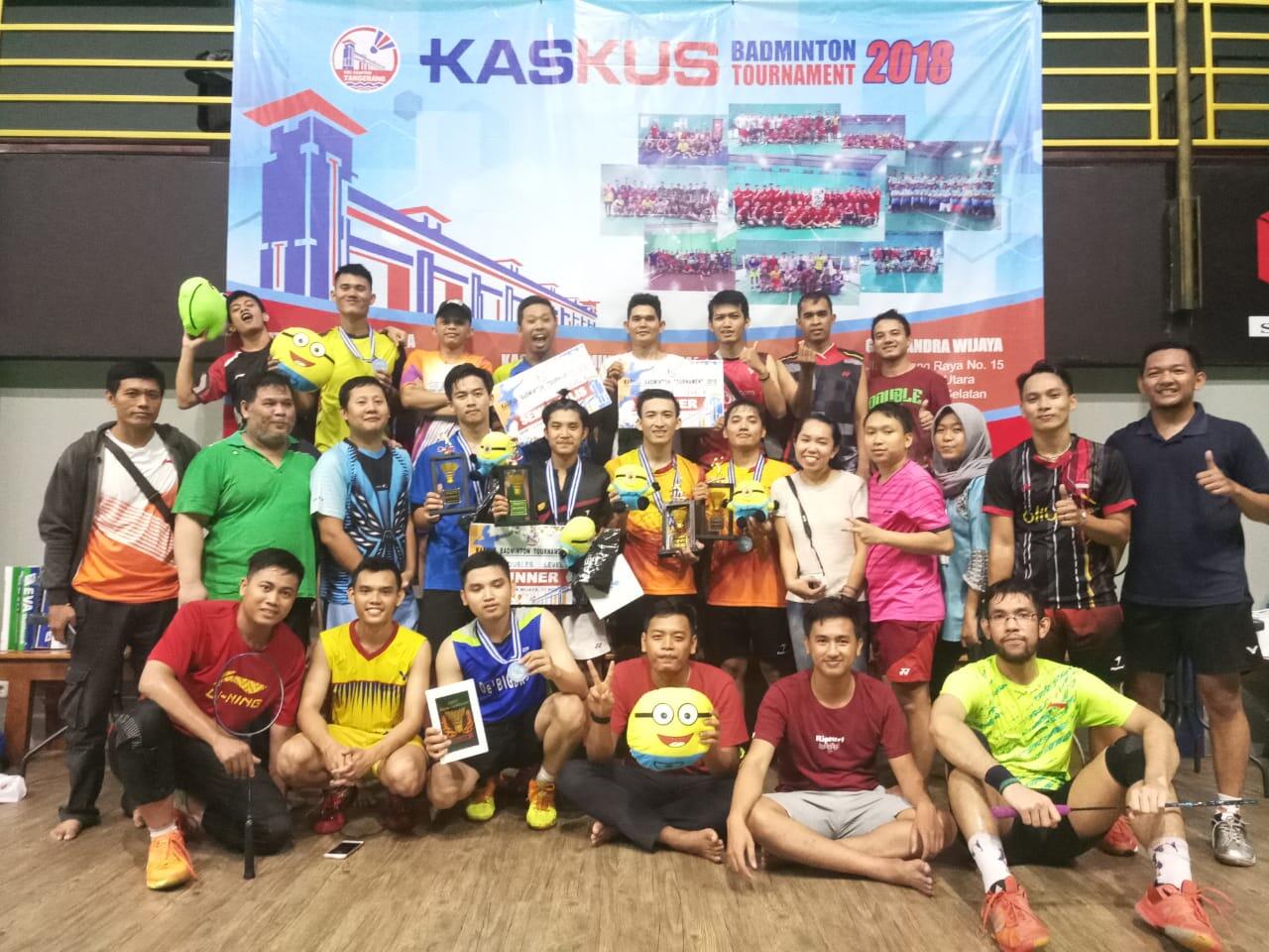 (FR) Field Report Kaskus Badminton Community TURNAMENT 2018 (Present KBC Tangerang)