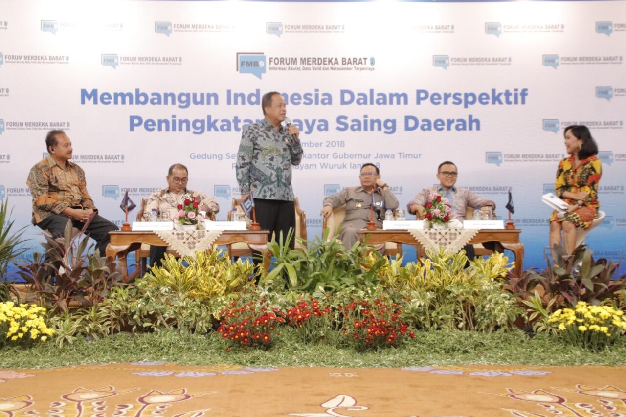 PDRB Provinsi Jawa Timur Sumbang 14,67% Terhadap PDB Nasional