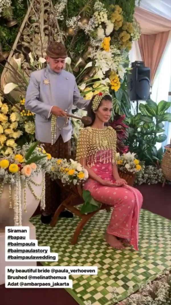 Dari Lamaran hingga Akad, Penampilan Paula Verhoeven Selalu Memesona