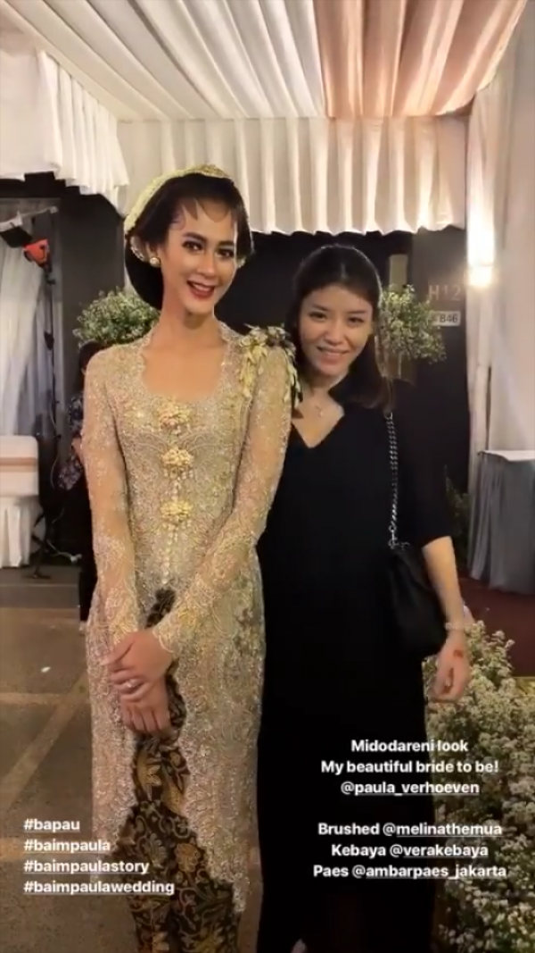 Dari Lamaran hingga Akad, Penampilan Paula Verhoeven Selalu Memesona