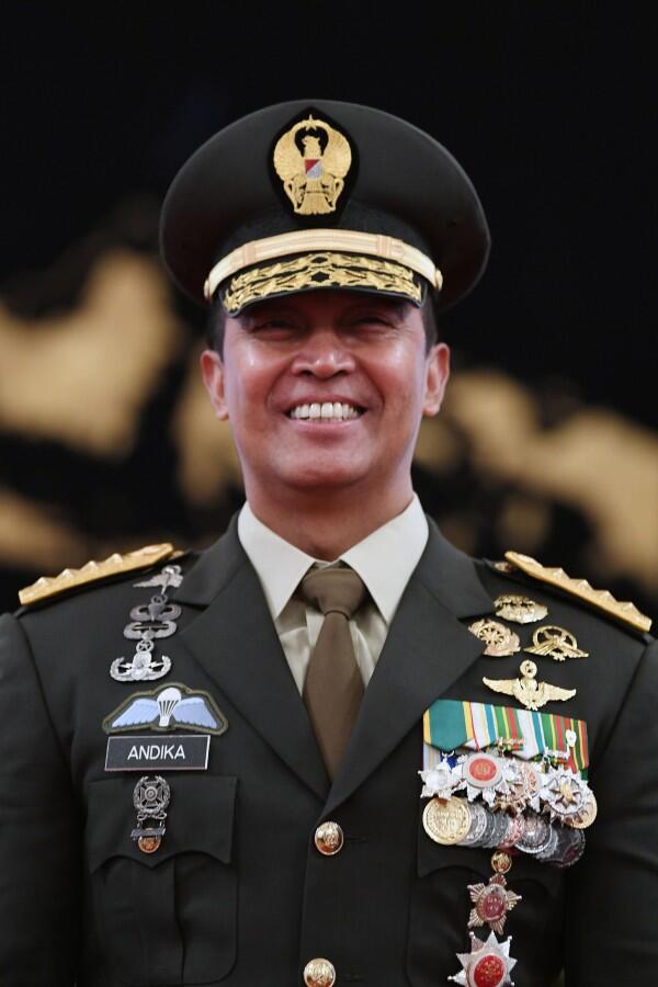 Diangkat Jadi KSAD, Andika: Monggo Orang Mau Ngomong Apa Saja