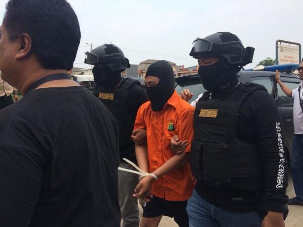 Rekonstruksi Jejak Tersangka Haris Simamora di Kaki Gunung Guntur